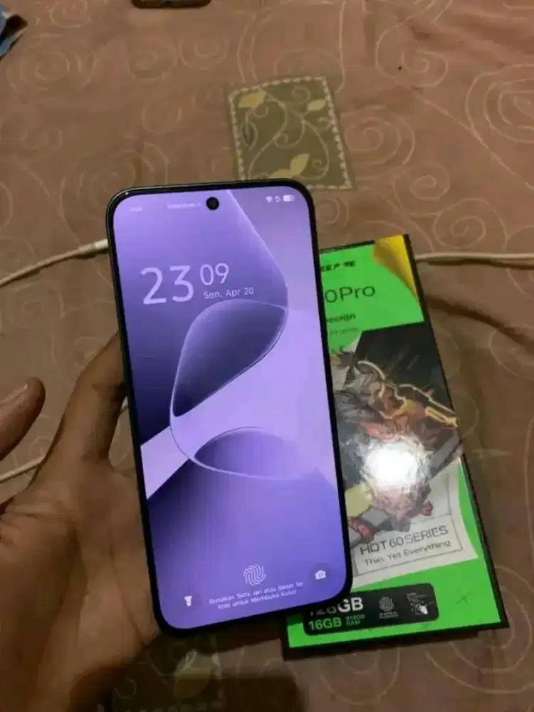Infinix HOT 60 pro, Fullset mulus