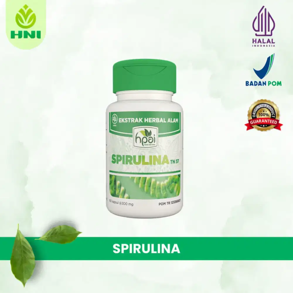 Spirulina Asli - Bantu Jaga Daya Tahan Tubuh & Atasi Anemia