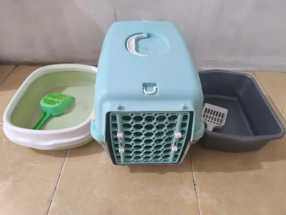 Sangkar portable Dan littersbox