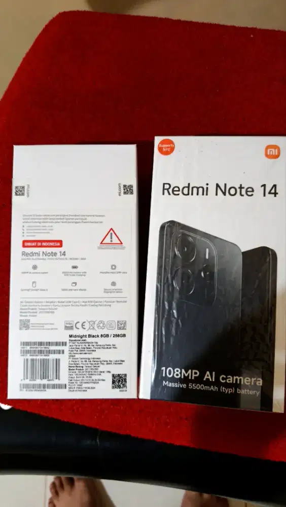 Jual xiaomi redmi note 14 ram 8/256GB
