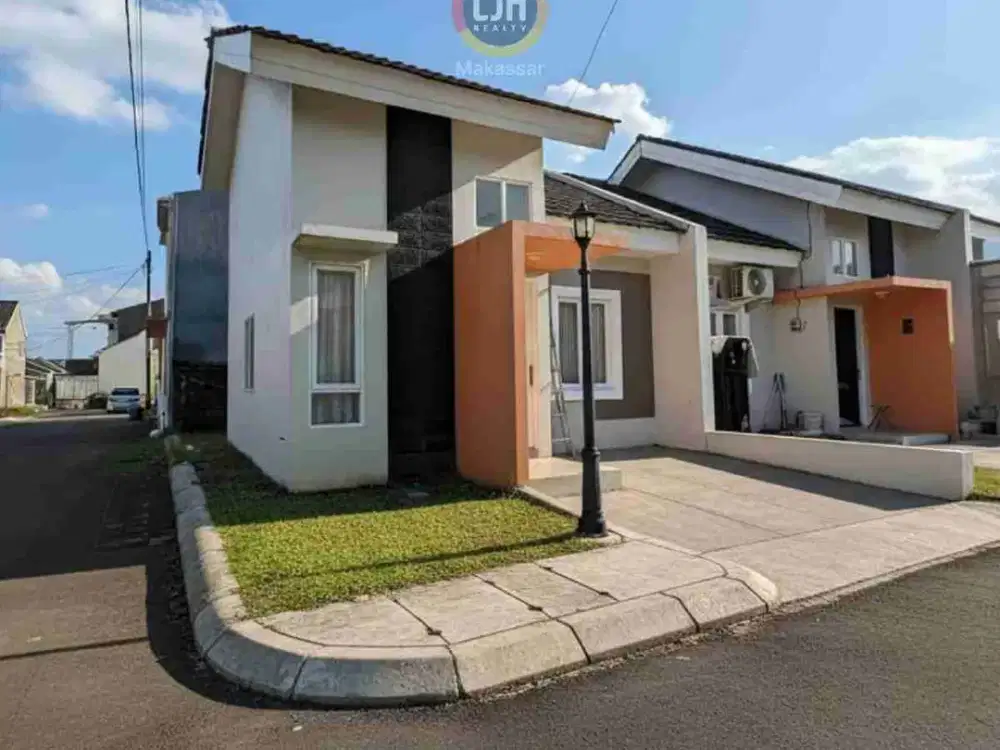 Dijual Rumah Second Sudut Poros Hertasning Baru Gowa