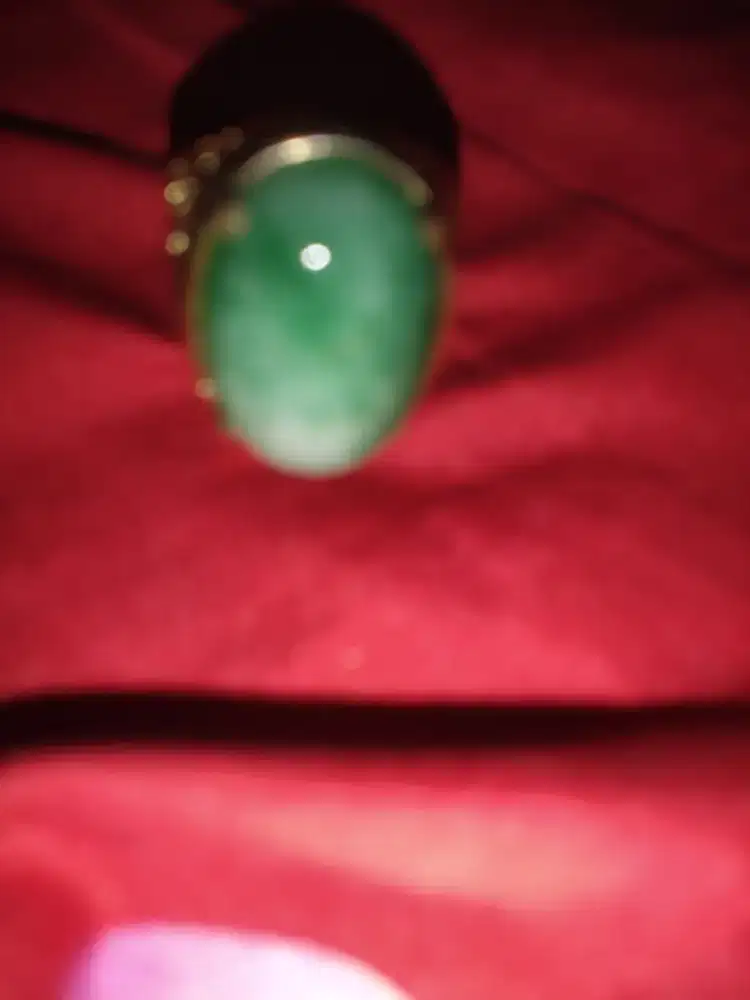 Cincin batu giok jumbo