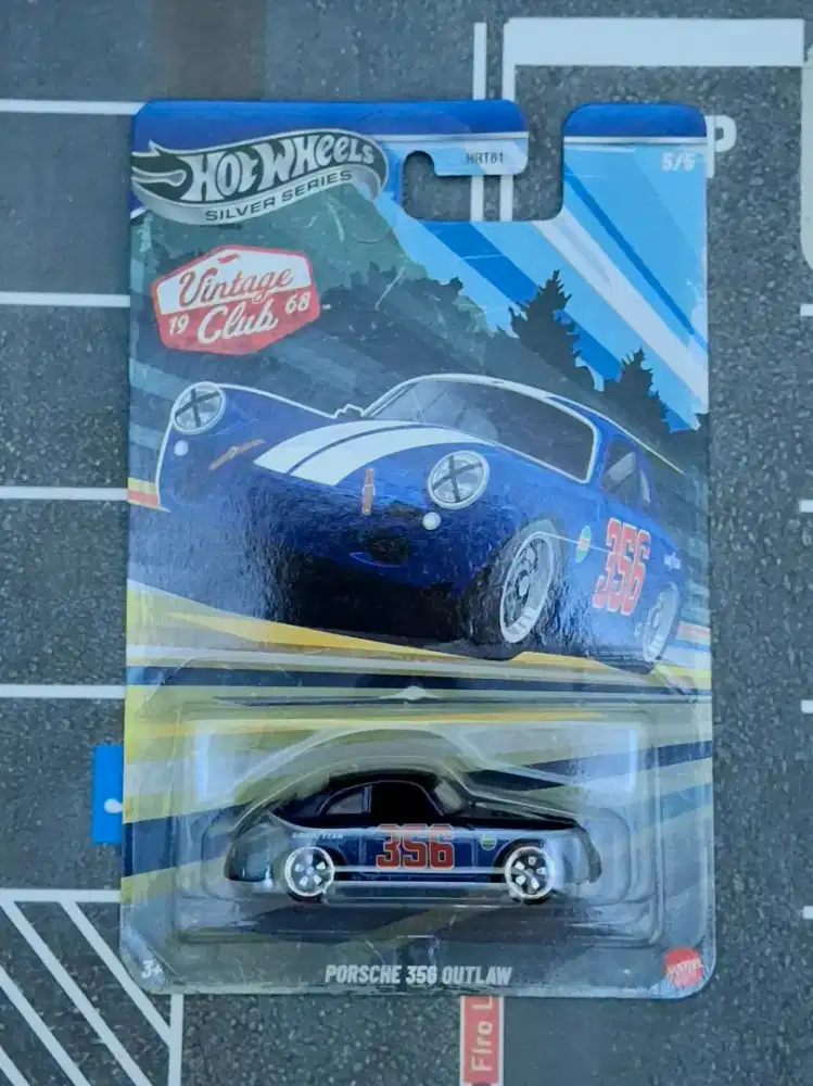 Hotwheels Porsche 356 Outlaw Silver Series Base Besi (NEGO TIPIS)