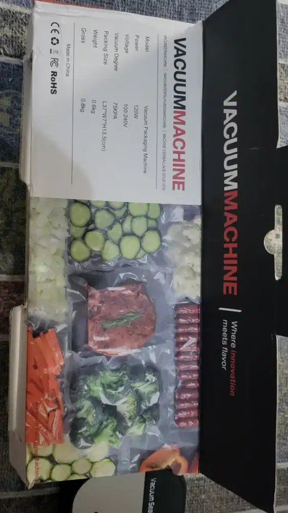 Mesin Vakum dan sealer