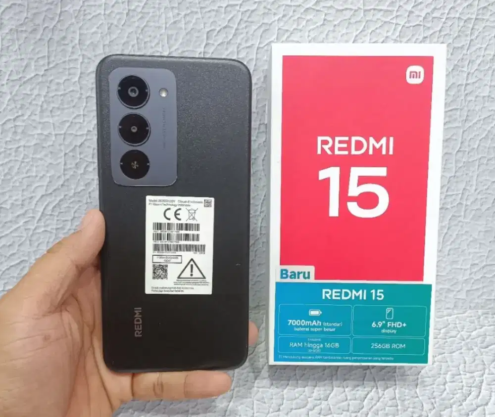 redmi 15  8/128 mulus