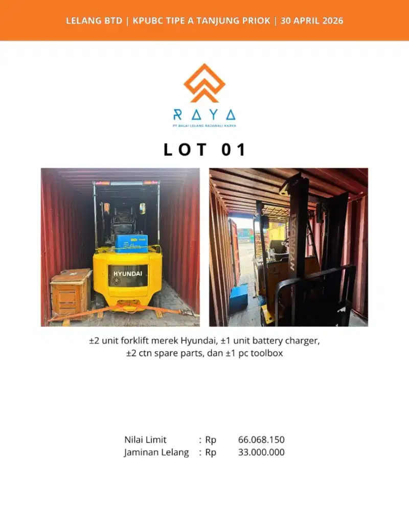 FORKLIFT HYUNDAI, BATTERY CHARGER, SPAREPARTS, TOOLBOX