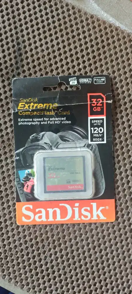 BNOB CF Card SanDisk Extreme 32GB 120MBPS