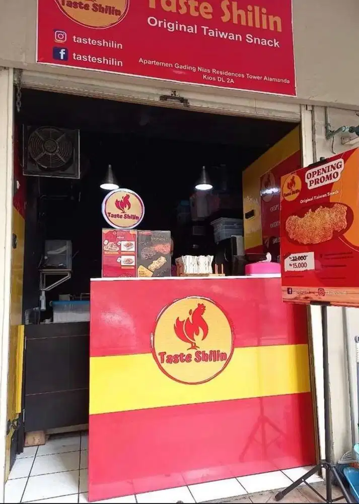 Dijual MURAH / disewakan KIOS depan Taman & Fasum