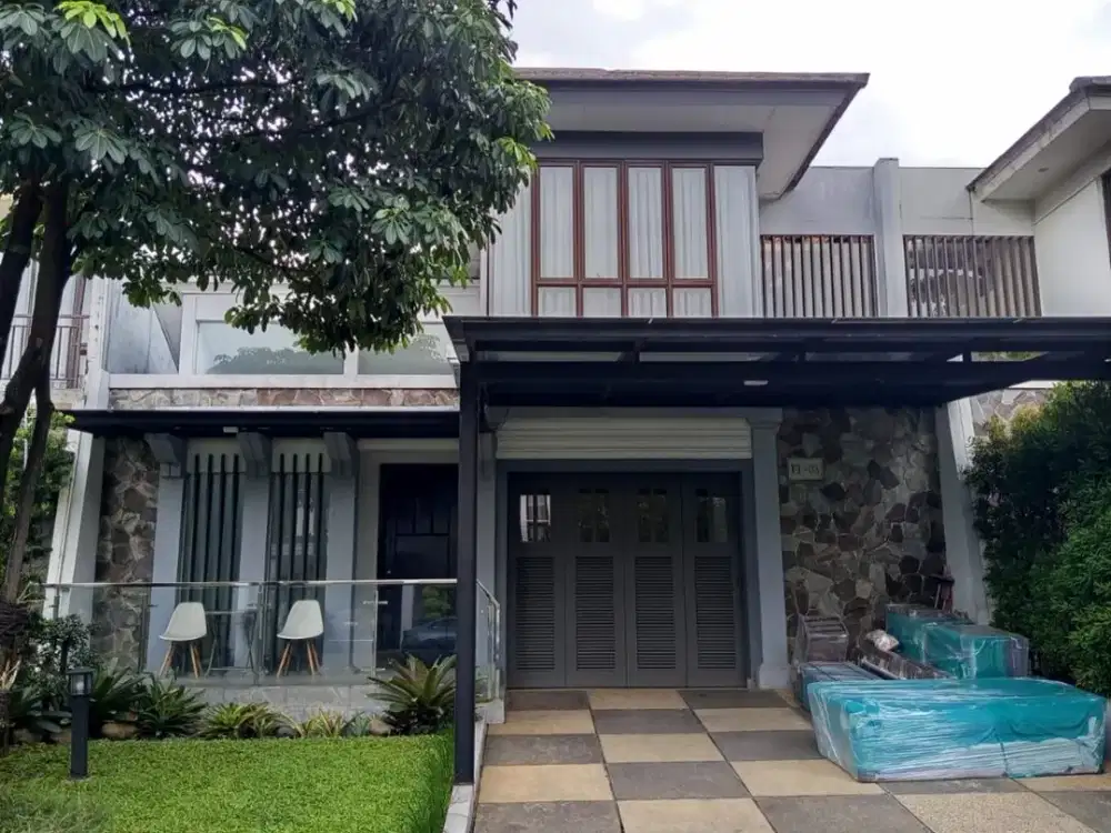 Rumah Furnished Full Renov Chadna The Avani BSD – LT 220m², Harga 4,5M SHM