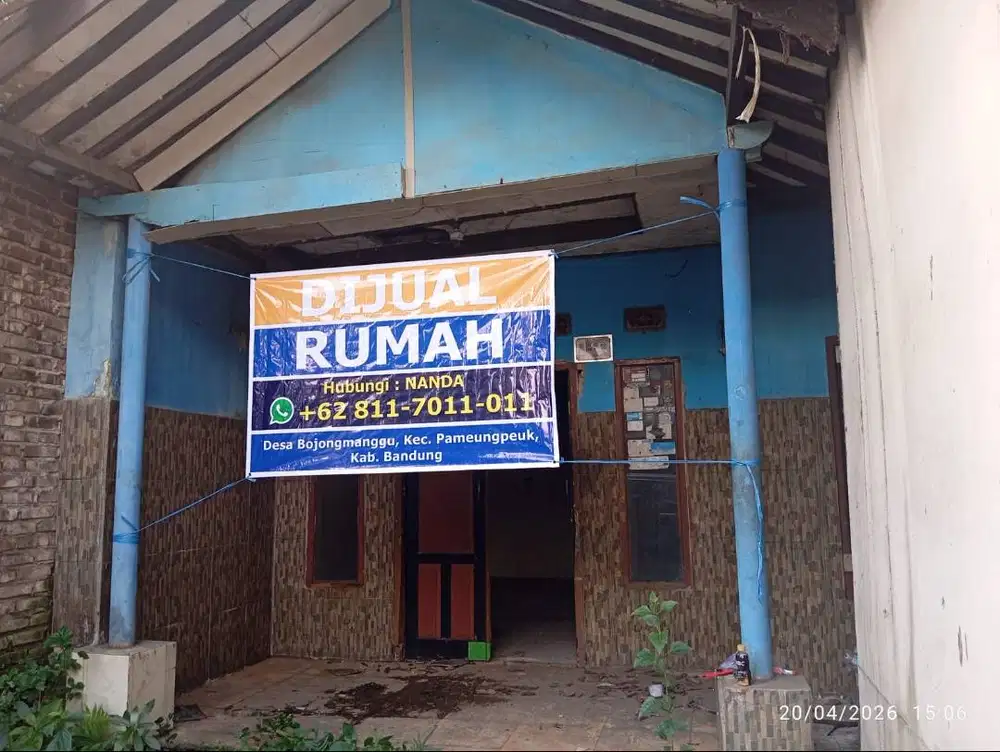 Dijual Rumah dengan Luas Bangunan 119 m2 di Desa Bojongmangu, Bandung