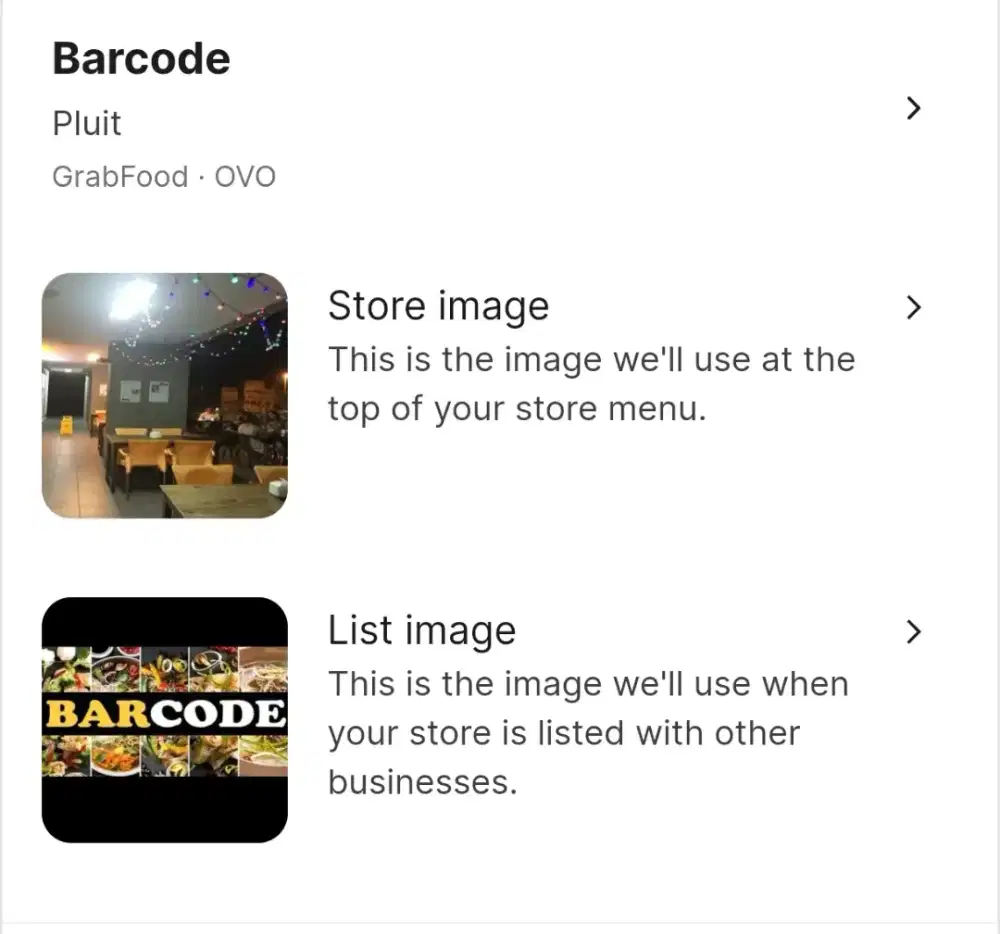 Kasir dan kurir bagian antar di sekitar lokasi