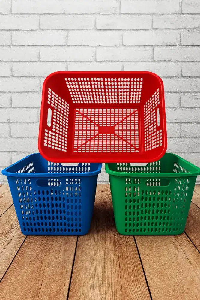 Keranjang Warna Plastik
