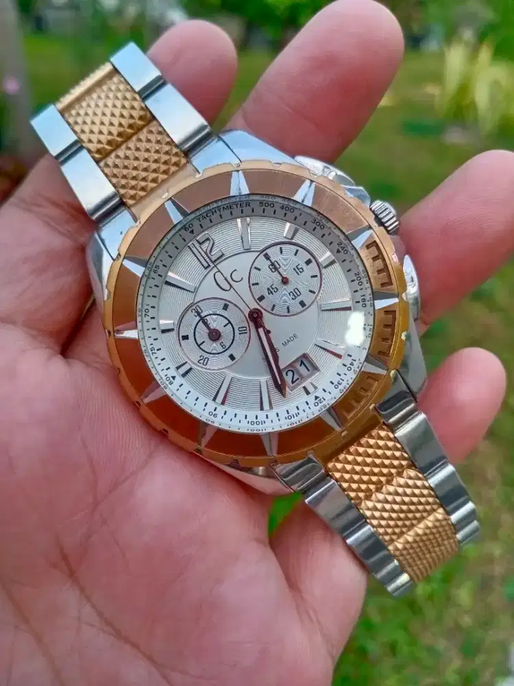 Jam GC original swiss rose gold