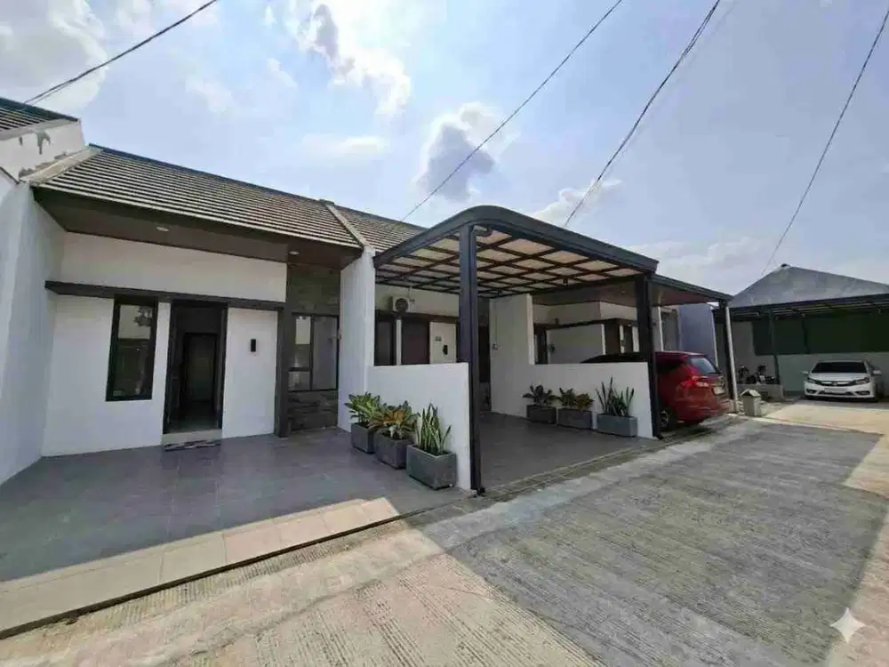 di jual rumah baru lokasi strategis di kukusan depok