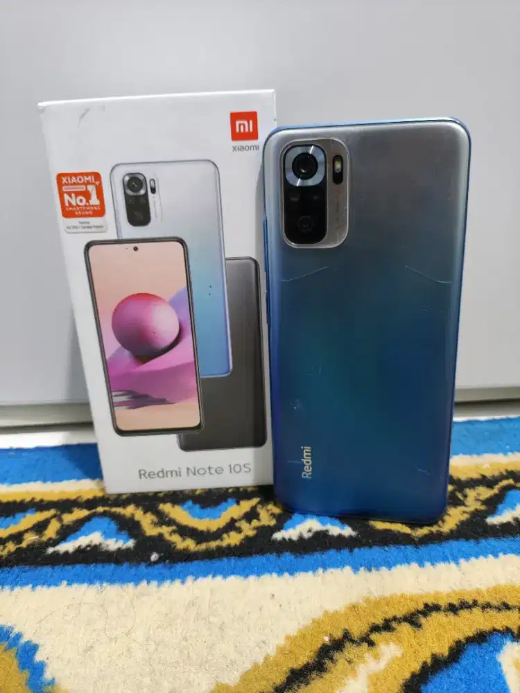 REDMI NOTE 10S RAM 8/128GB FULSET ORI