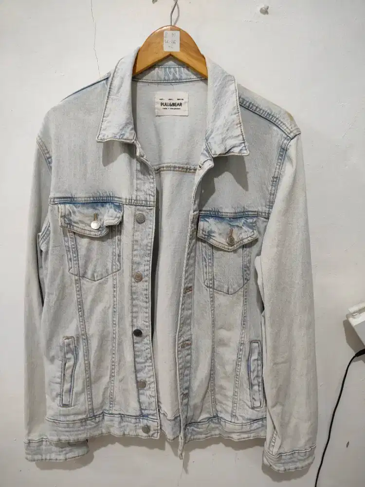 Jaket denim Pull & Bear original size L