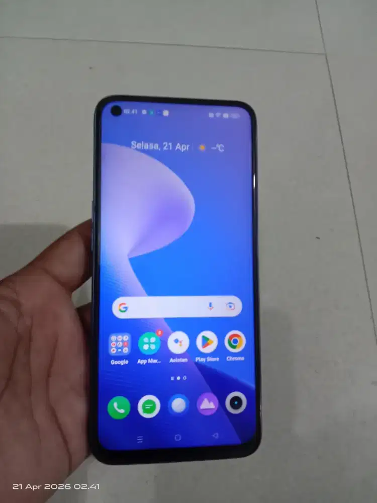 Realme 7 ram 8/128gb normal dan segel