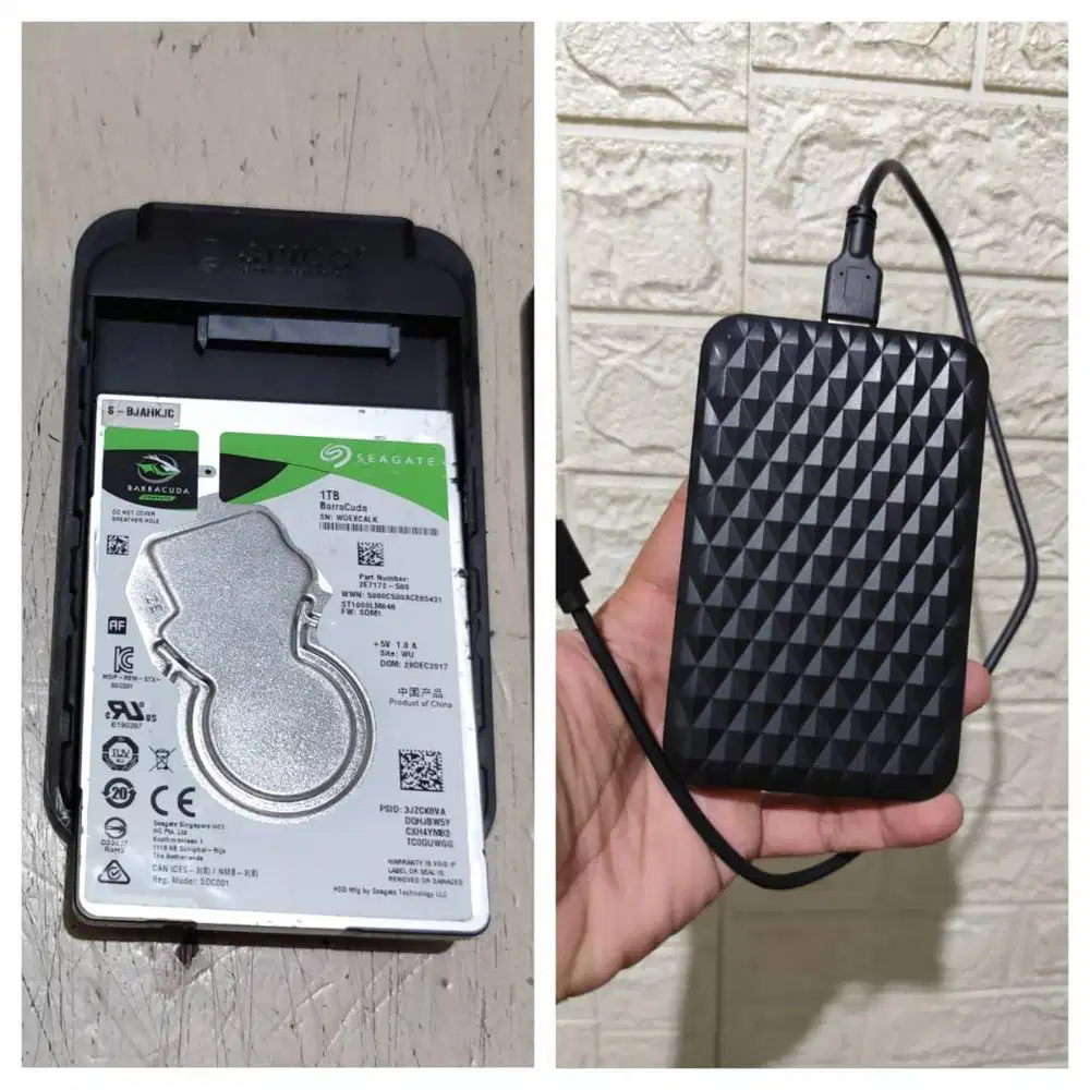 HDD 1TB Seagate X Enclosure Orico USB 3.0