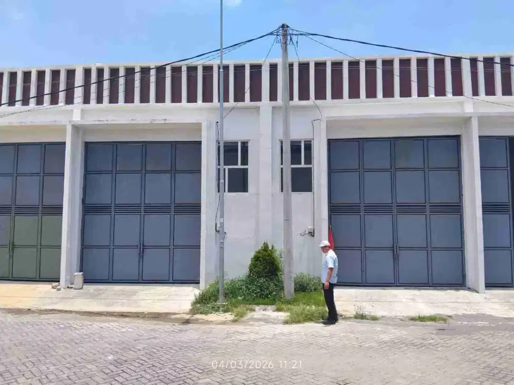 Dijual Gudang Baru Gress Sun City - Porong