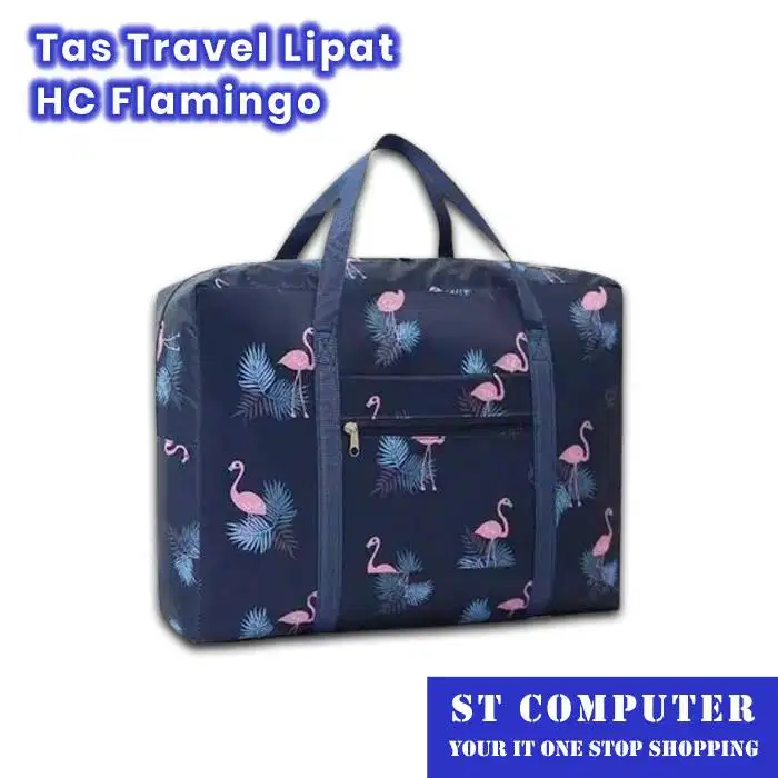 Tas Travel Lipat Hand Carry Flamingo