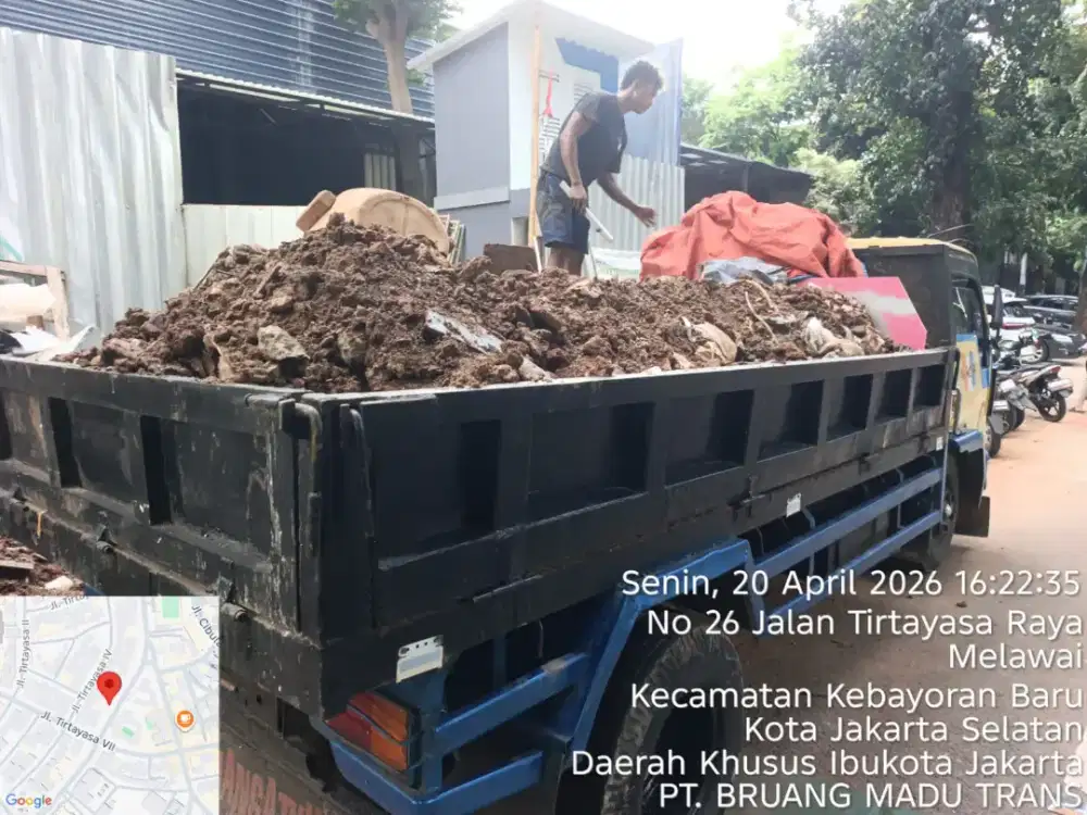 Jasa pembersihan puing proyek