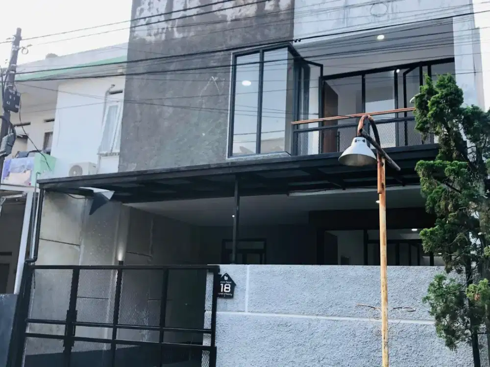 Turun Harga  Rumah Baru di renov (2024) Cluster Sinergi  Antapani Bandung