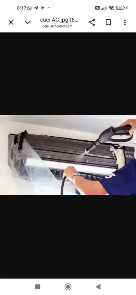 Jasa cuci, pasang, bongkar dan perbaikan AC