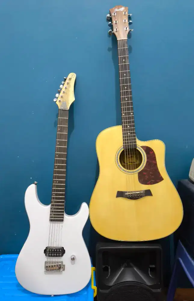 Akustik Cowboy 360 NT, Elektrik Putih