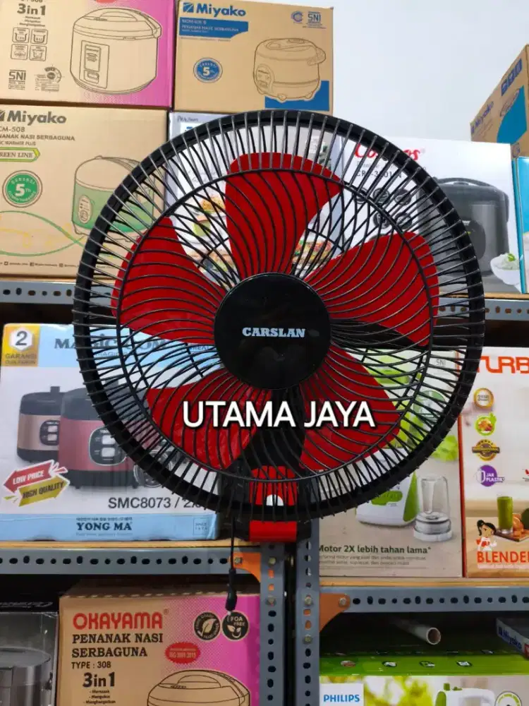 KIPAS ANGIN DINDING 16 MURAH MERK CARSLAN BARANG BARU