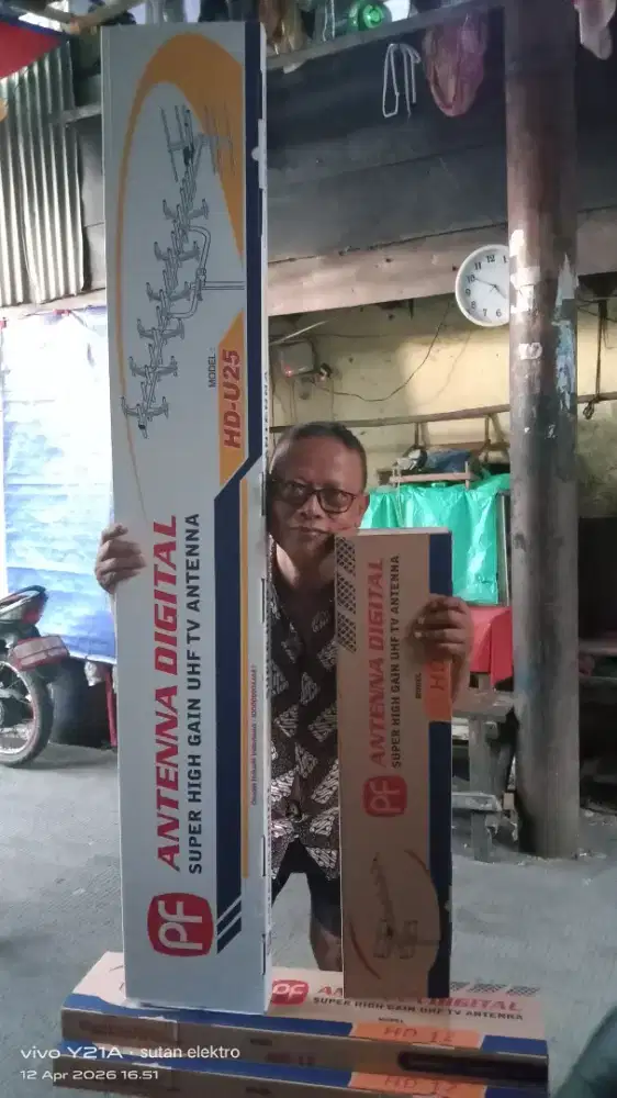 Cabang toko pemasangan Antenna tv digital, pasti muncul siaran