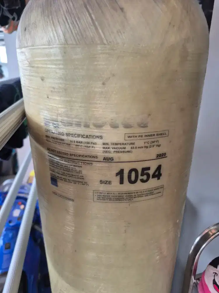 Filter air second masih bagus