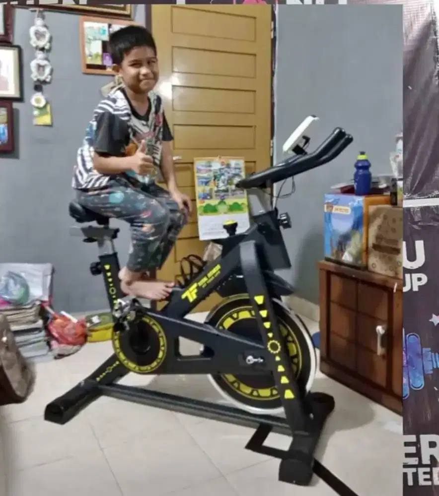 SEPEDA STATIS BALAP SPINNING BIKE TL 960 ALAT FITNESS