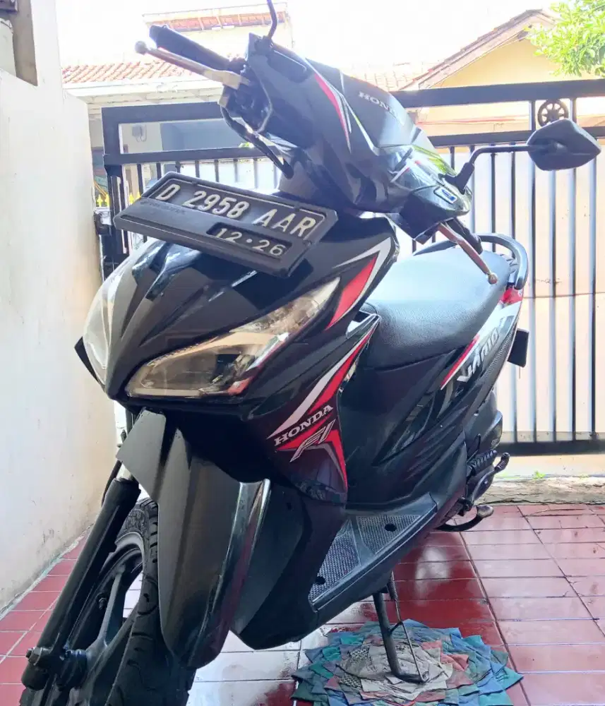 Honda Vario Agnes CBS-Fi 2016 akhir, Hitam Ori mulus mantap siap pakai