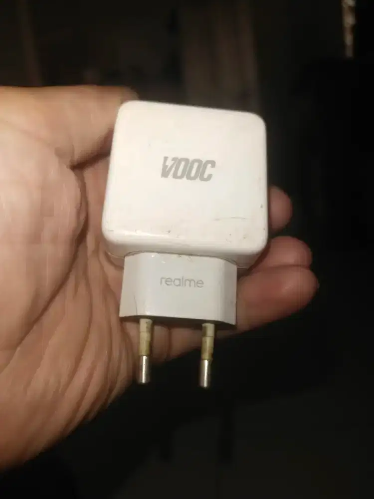 Kepala charger realmy vooc original cpt fast charging