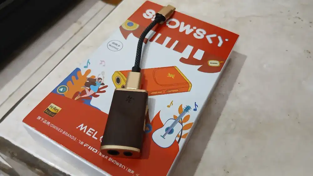 Dac snowsky melody untuk iem