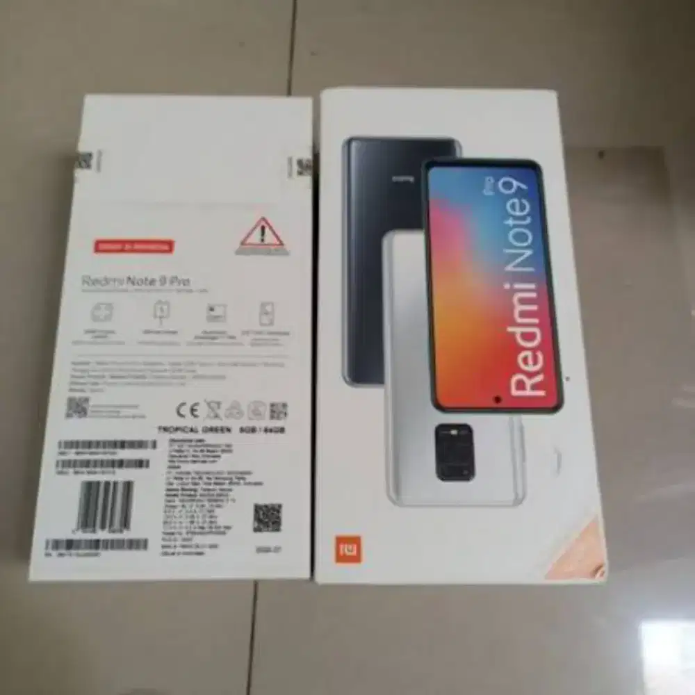 Redmi Note 9 4/64 Mulus Normal Siap Pakai