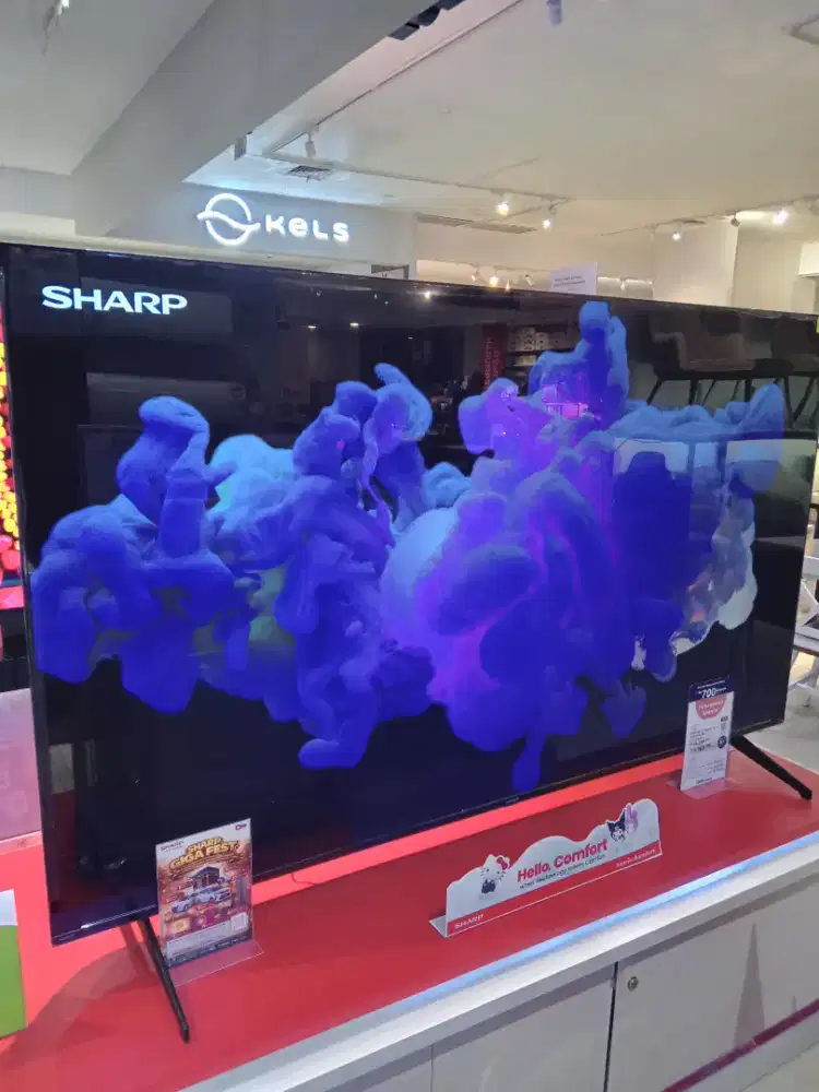 SHARP Google tv 4k promo