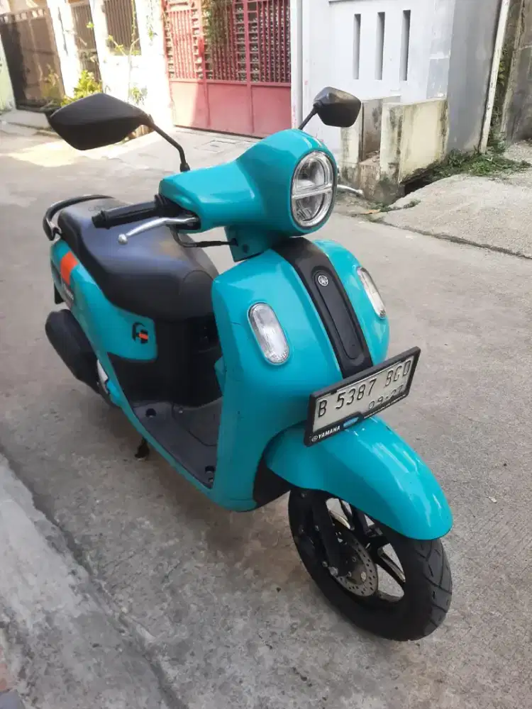 Yamaha Fazzio 2022 ss lengkap mesin bagus plat B DKI, Kilometer 30Ribu