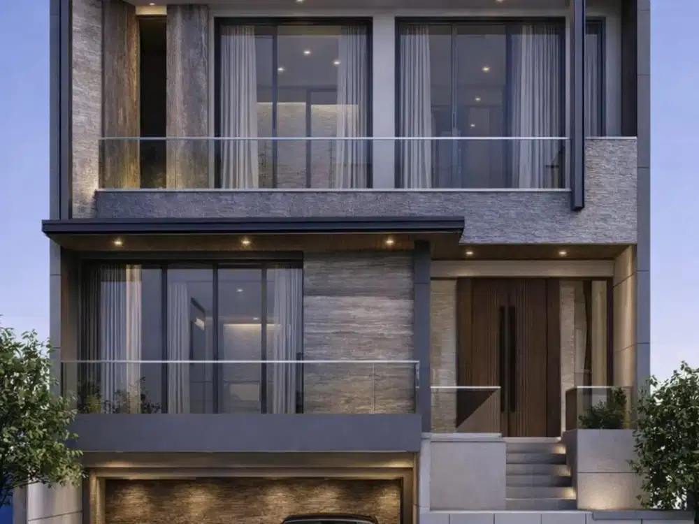 Jual 2 rumah jejer di citraland golf avenue baru gress