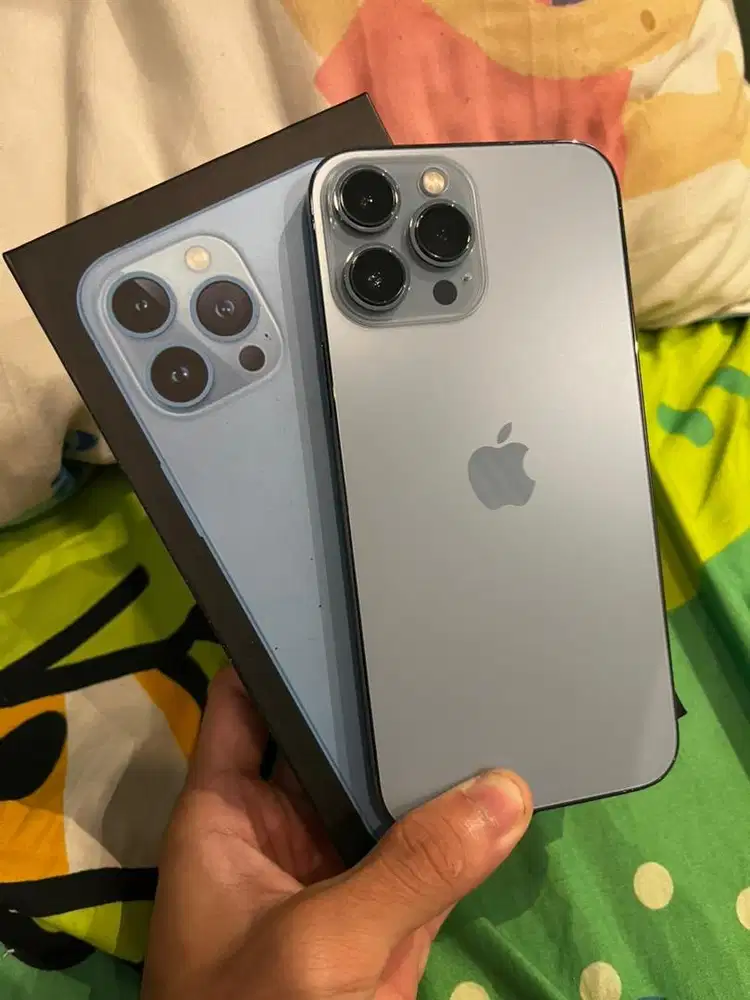 iPhone 13 Pro Max 128Gb blue resmi beacukai