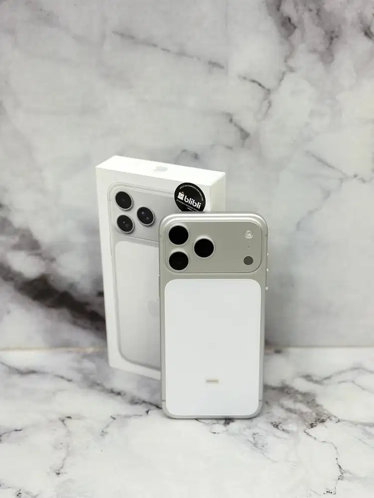 iPhone 17 pro max 256gb Ibox Silver Like new garansi on bh100%