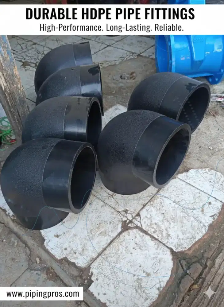 Elbow hdpe 6-8 inch