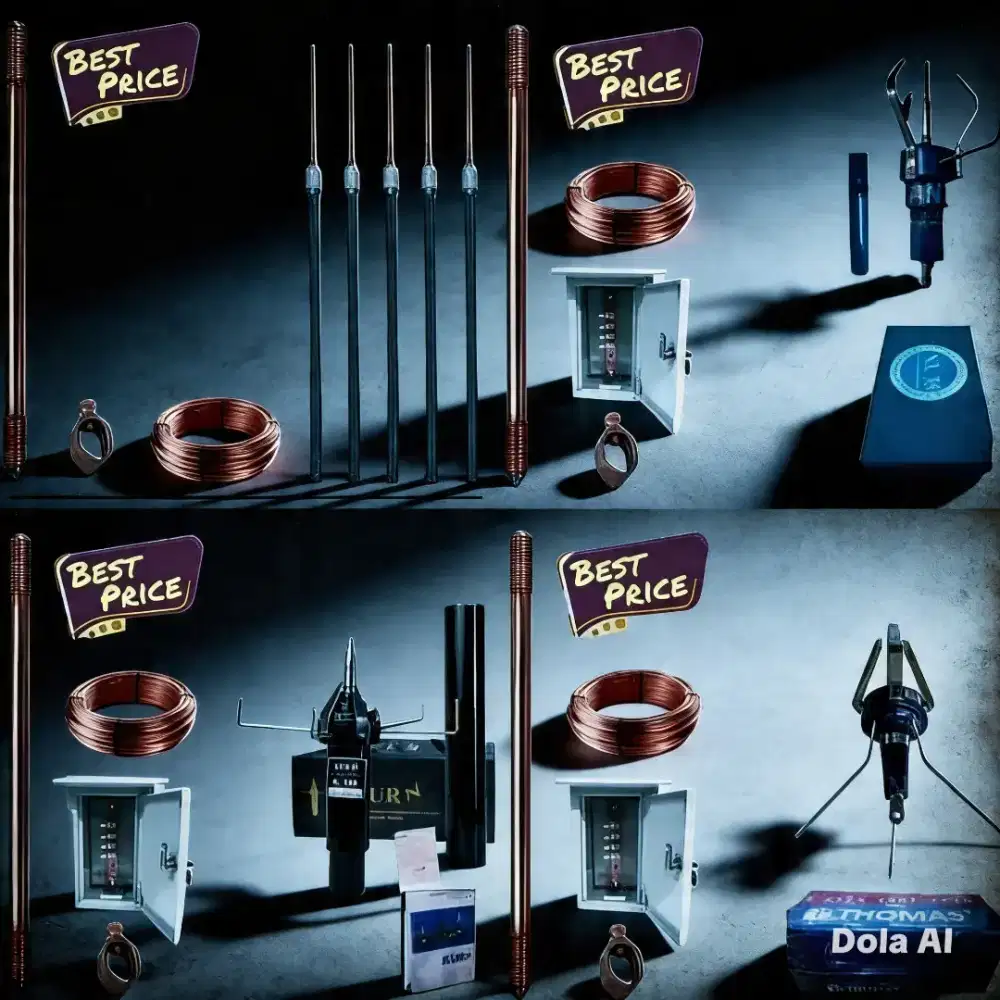 Pasang penangkal petir rumah wilayah kendal