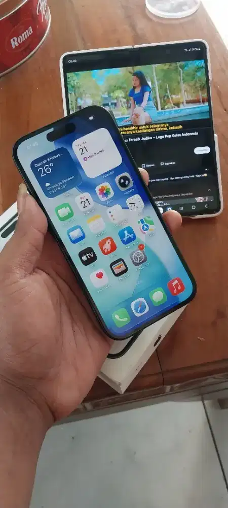 Iphone 15 256gb ibox istimewa no minus
