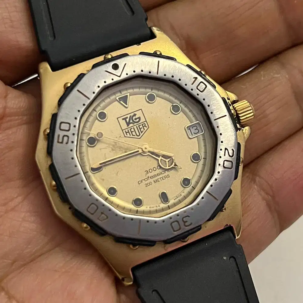 Tag heuer 3000 vintage big size