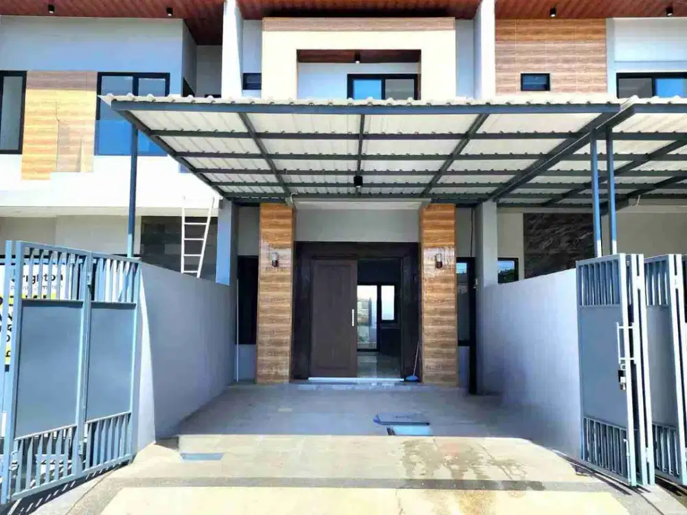 MEDOKAN ASRI SEMI FURNISHED ‼️ Rumah Baru 2 Lantai Row Jalan 2 Mobil Longgar