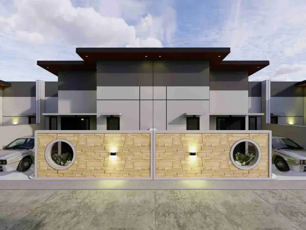 SUPER MURAH..Rumah Cantik Minimalis dalam Cluster 15 Unit di Jangkungharjo dekat Getas