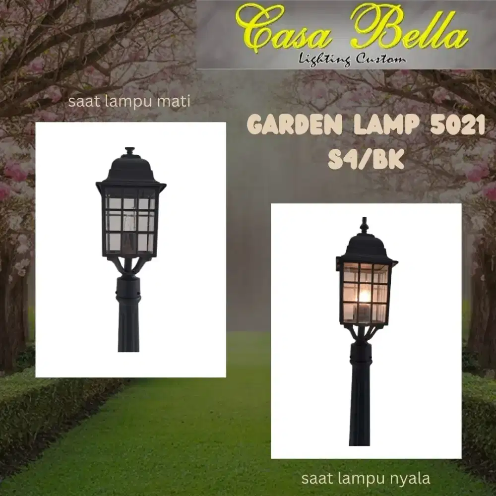 Lampu Taman untuk halaman taman