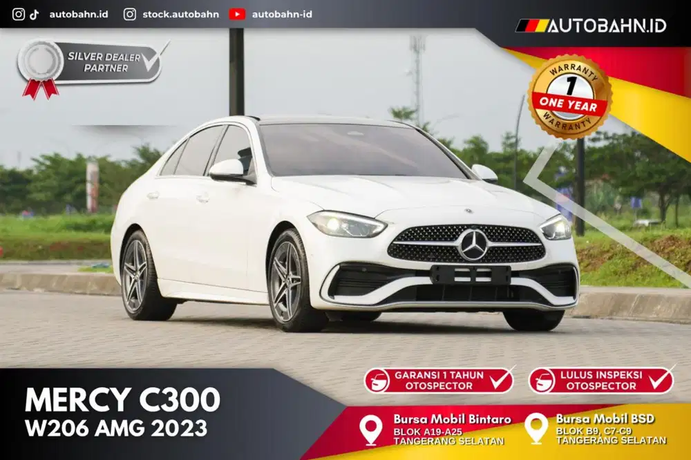 2RB MILES ONLY! Mercedes Benz C300 AMG 2023 (W206)