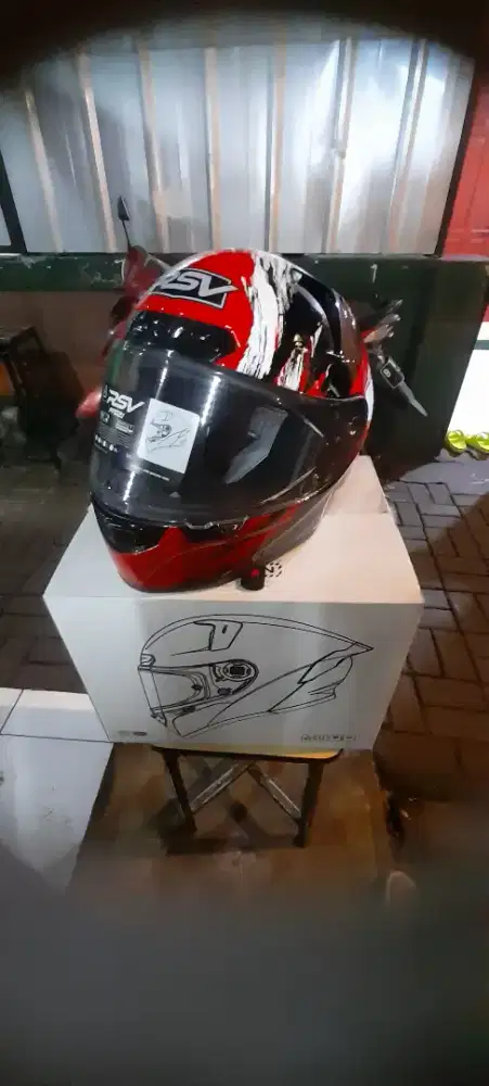 Jual Helm full face RSV Milwauke
